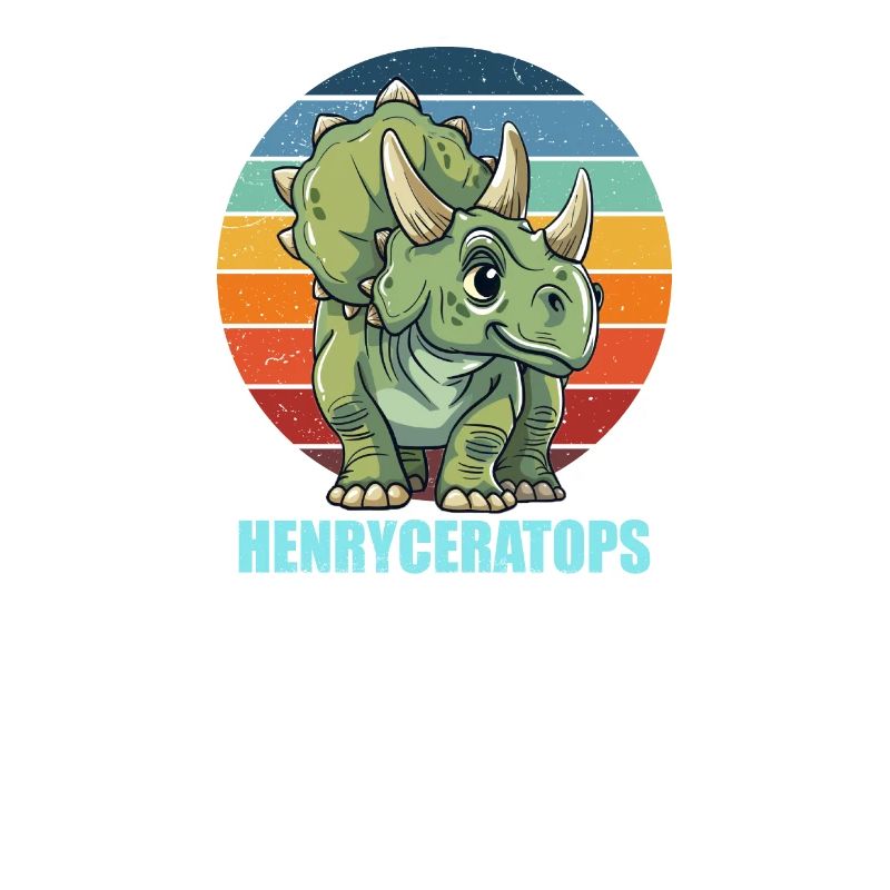 Henryceratops Gift Idea for Henry