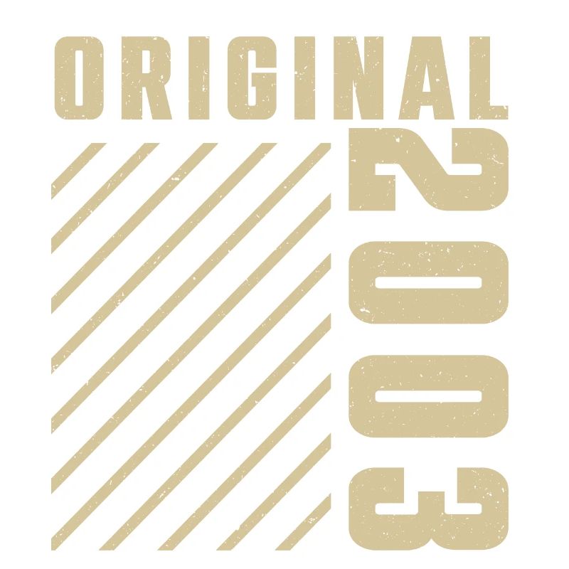 Original 2003 Authentic 2003 Vintage Bursdag