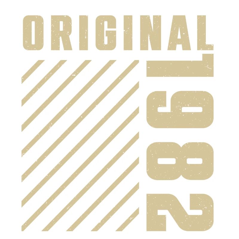 Original 1982 Authentic 1982 Vintage Bursdag