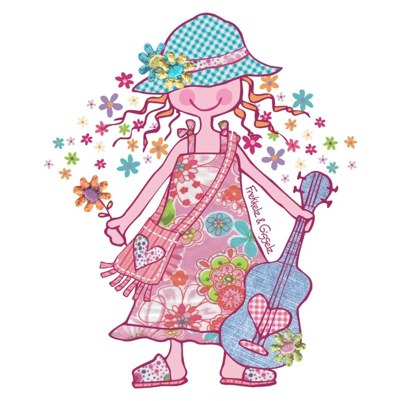 Fille hippie