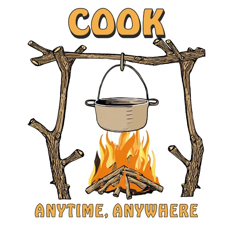 FIRE PIT COOK ANYTIME, ANYWHERE