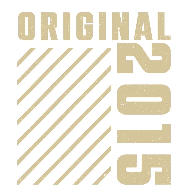 Original 2015 Authentic 2015 Vintage Bursdag