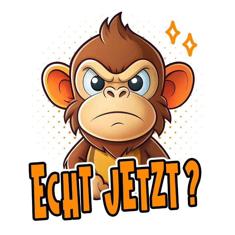 Really? Funny monkey design