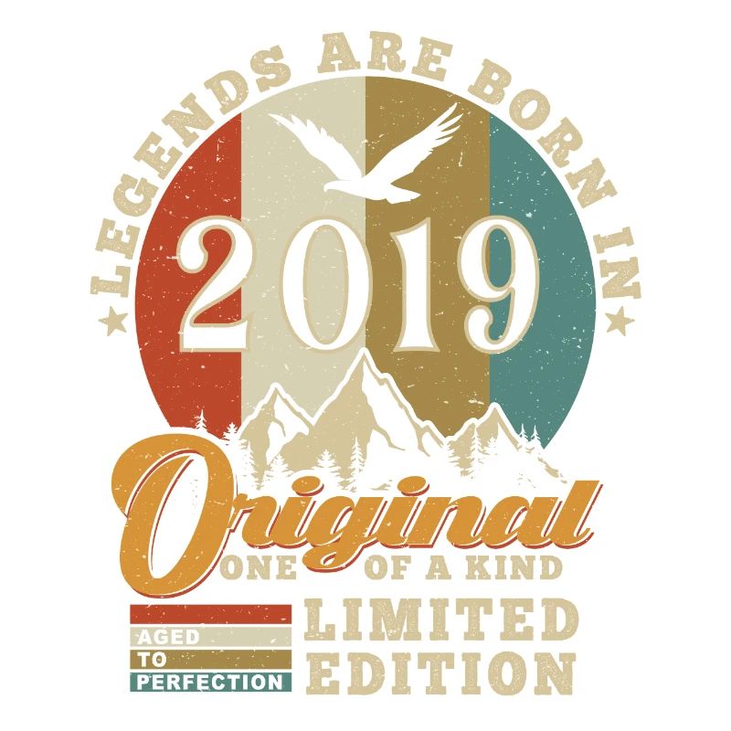 Original 2019 Geburtstagsgeschenk 2019 authentisch