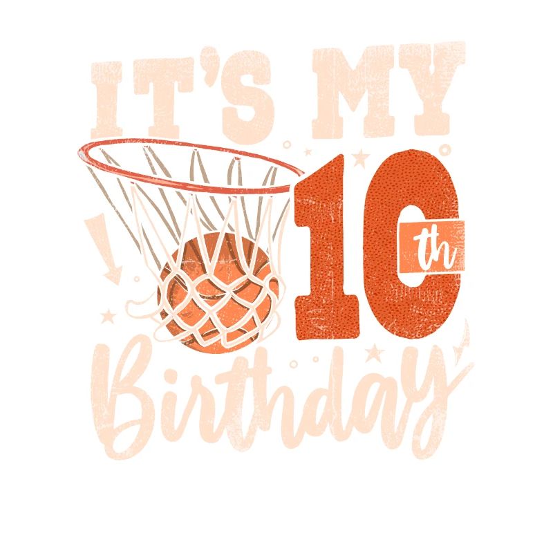 C’est mon 10e anniversaire de basketteur 10 ans
