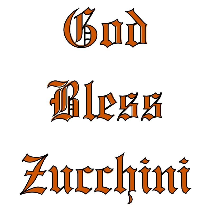 GodBlessZucchini