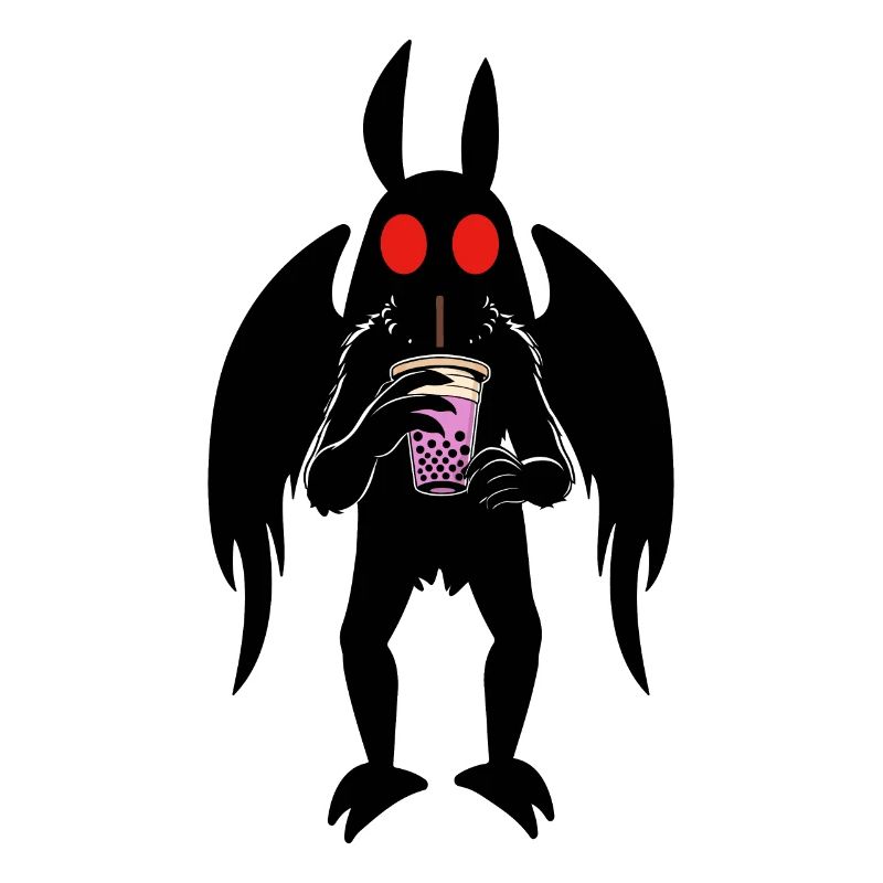 Mothman Bubble Tee