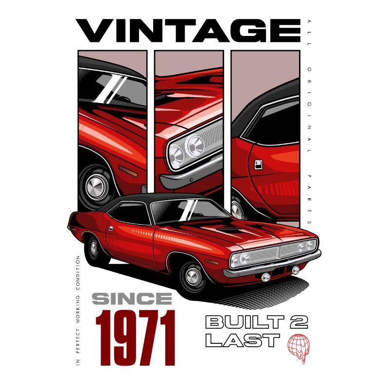 Ich bin nicht alt, ich bin ein Oldtimer, der 1971 geboren wurde
