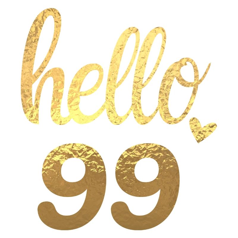 Hello 99 doré
