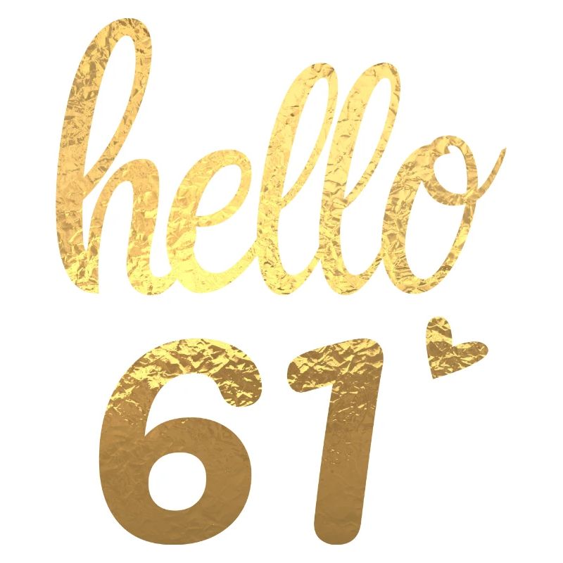 Hello 61 doré