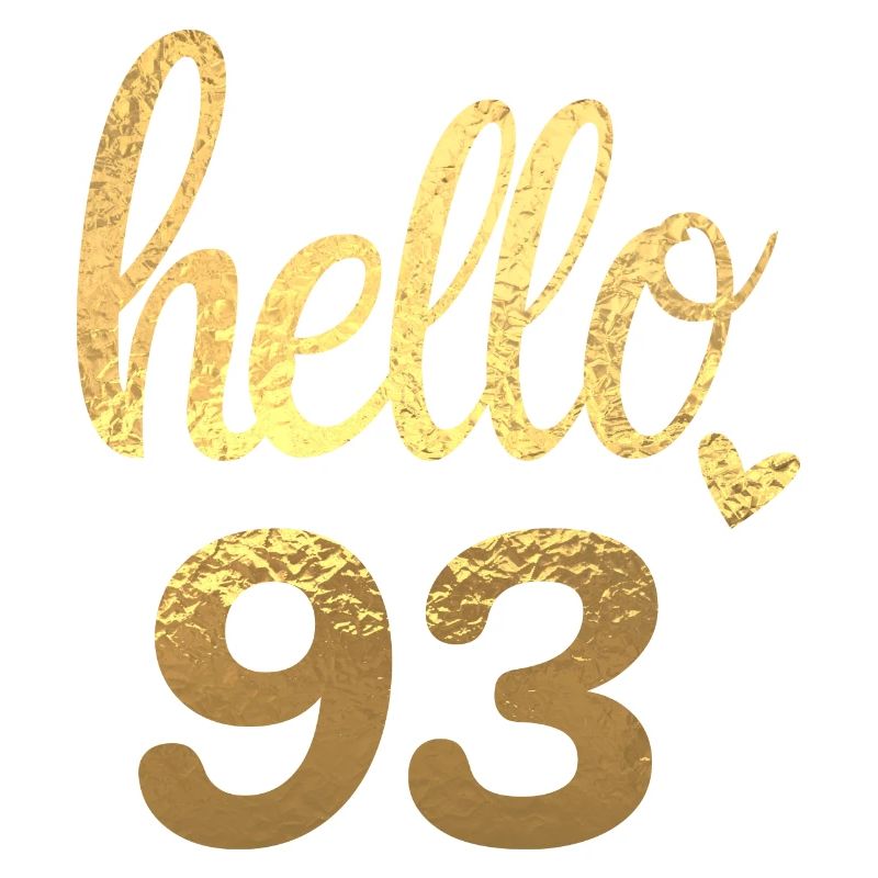 Hello 93 doré