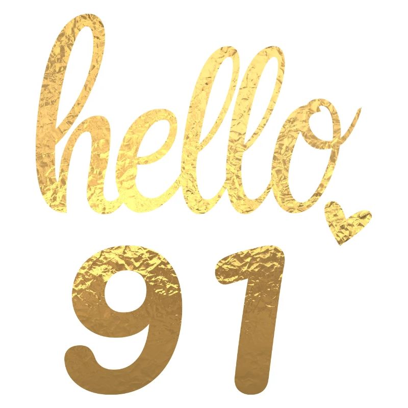 Hello 91 doré