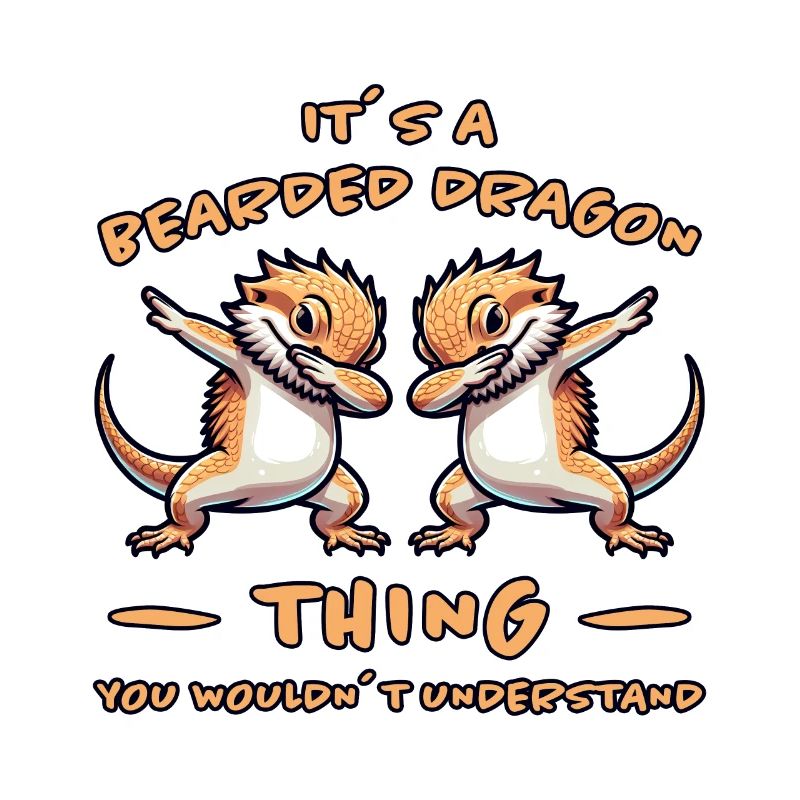 Dabbing Bearded Dragons Saying Joke Bearded Dragons Gift