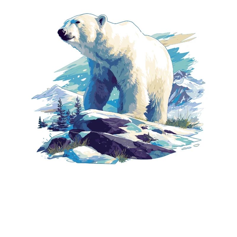 Polar Bear Eisbären Eisbär