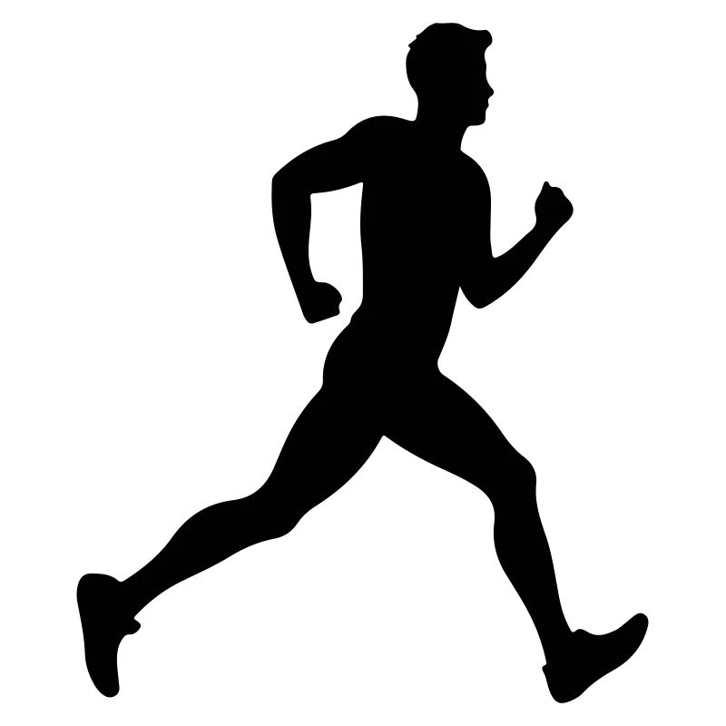 Running Marathon Man Icon