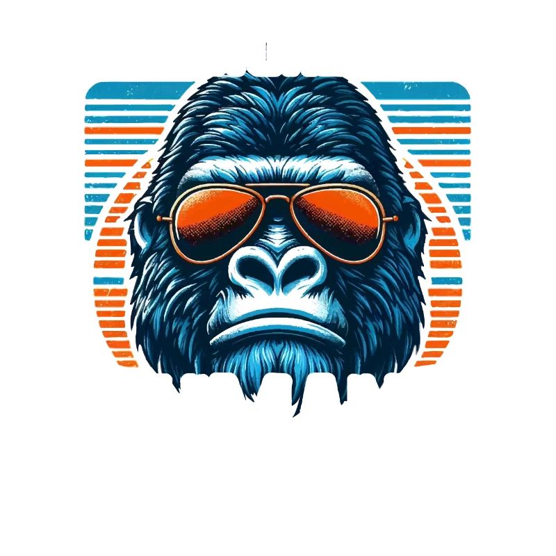 In einer Welt der Menschen Sei ein Gorilla Gorillas Gorillas