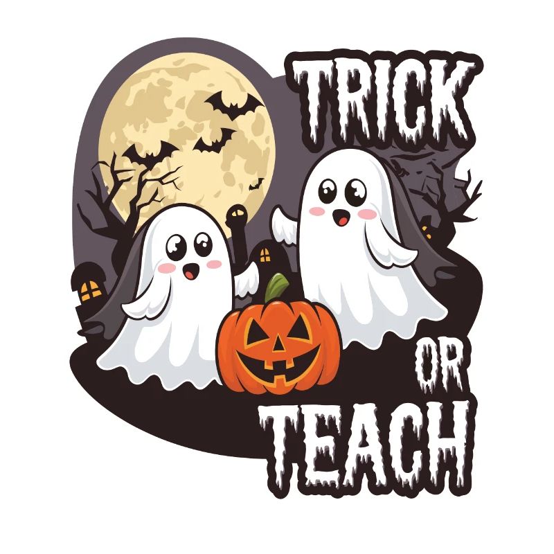 Trick Or Teach Halloween Lehrer