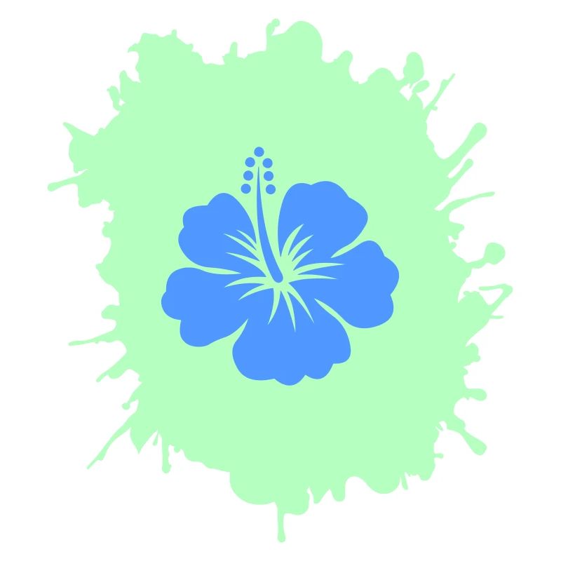 hibiskus klecks