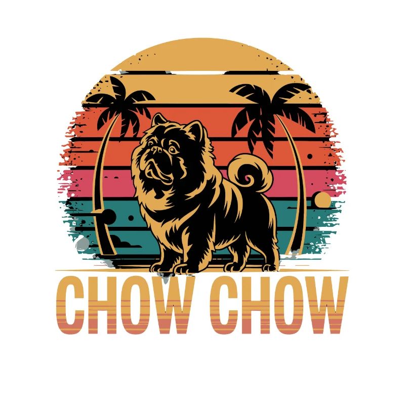 Chow Chow Hund Chinesische Hunderasse