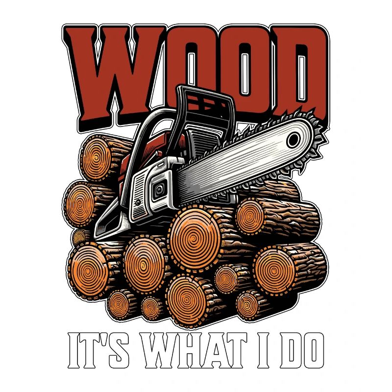 Logging Wood It's What I Do Woodworker Logger