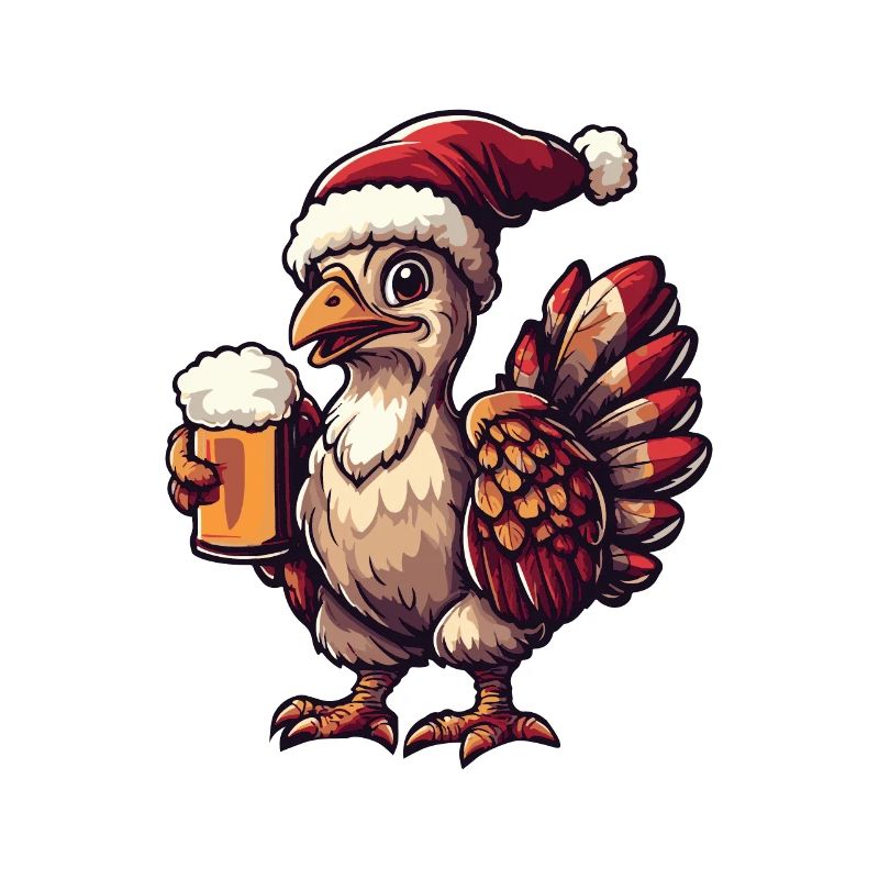 Bière de Noël à la dinde