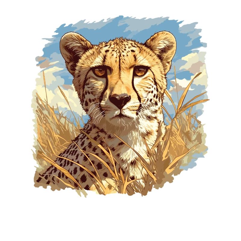 Guépard Geparde Gepard