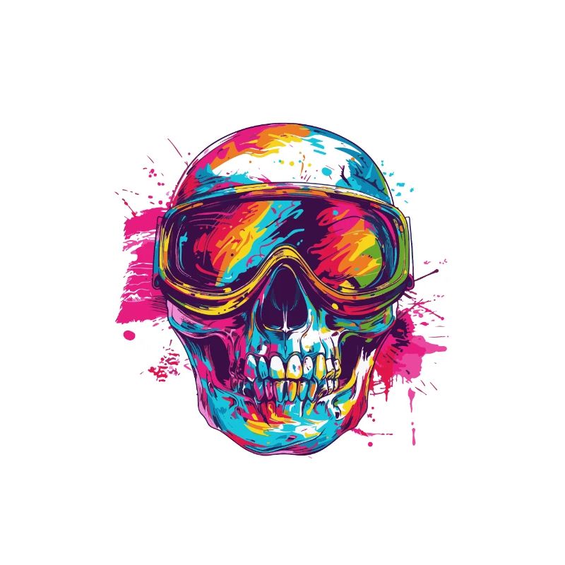Ski Ski Masques Skull