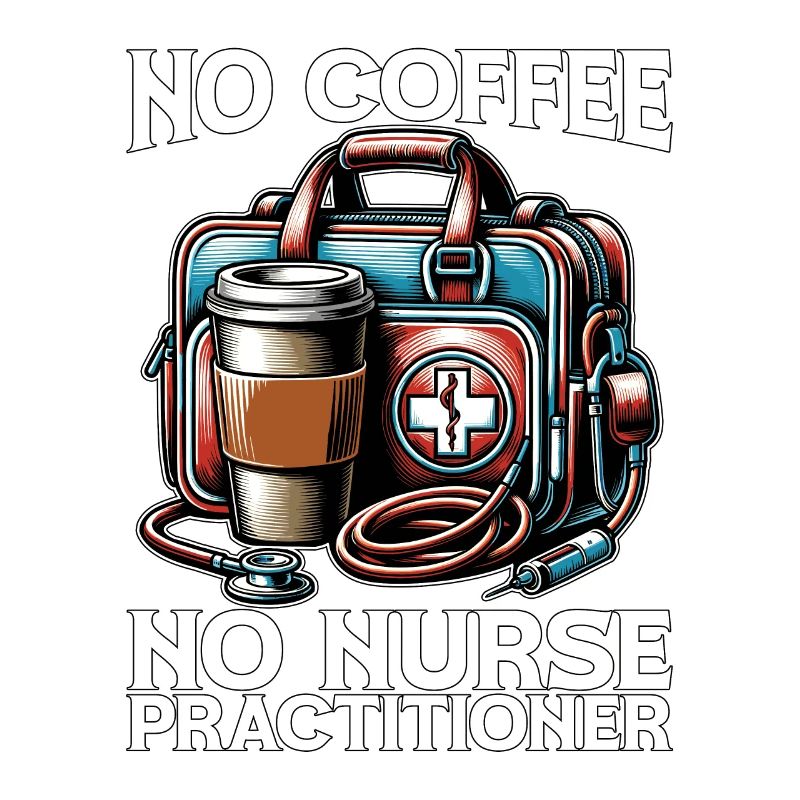 Infirmière praticienne Pas de café Pas d’infirmière Amateur de café