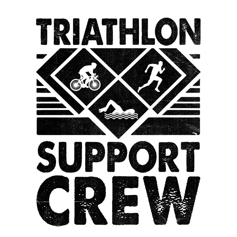 Triathlon Support Crew Natation Vélo Course Triathlète