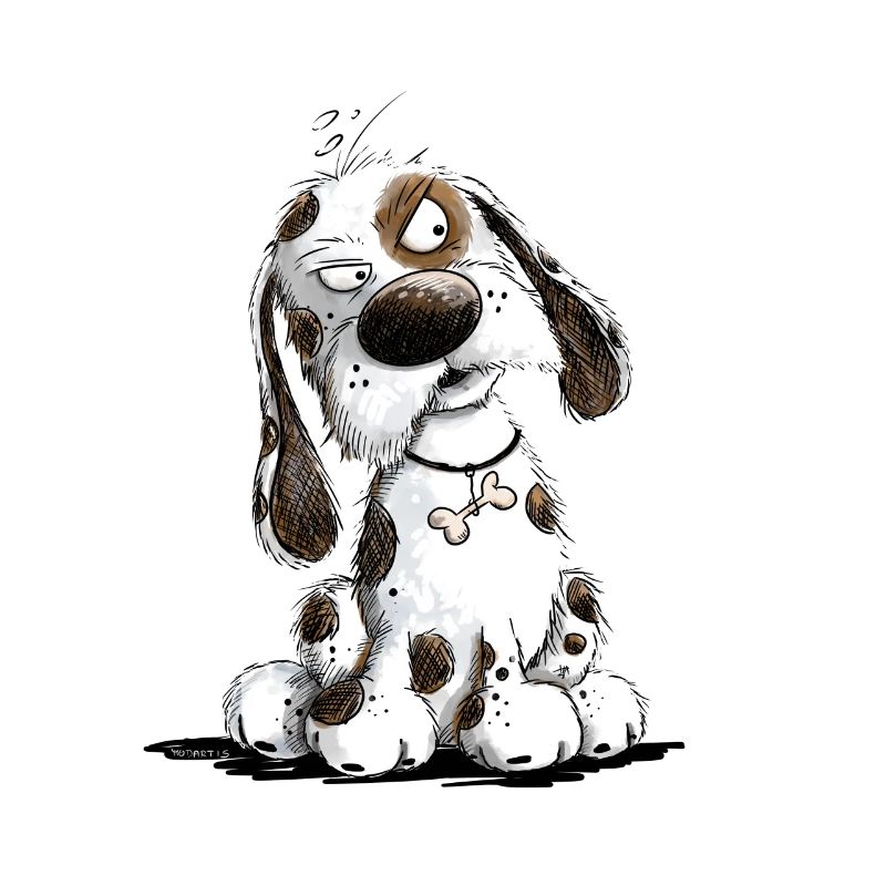 Nope Dog Saying Statement Grumpy