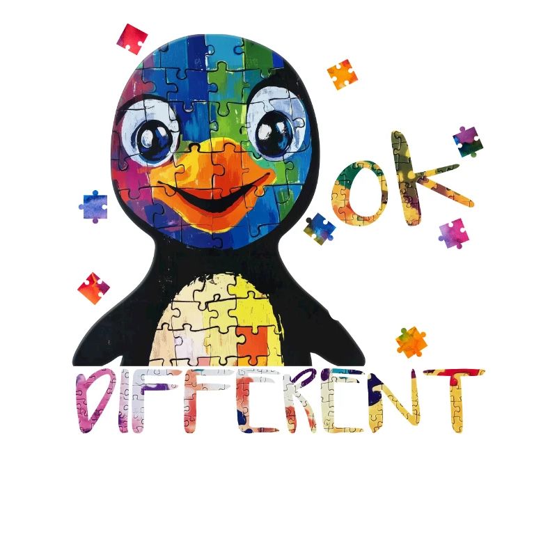 Its Ok To Be Different Penguin