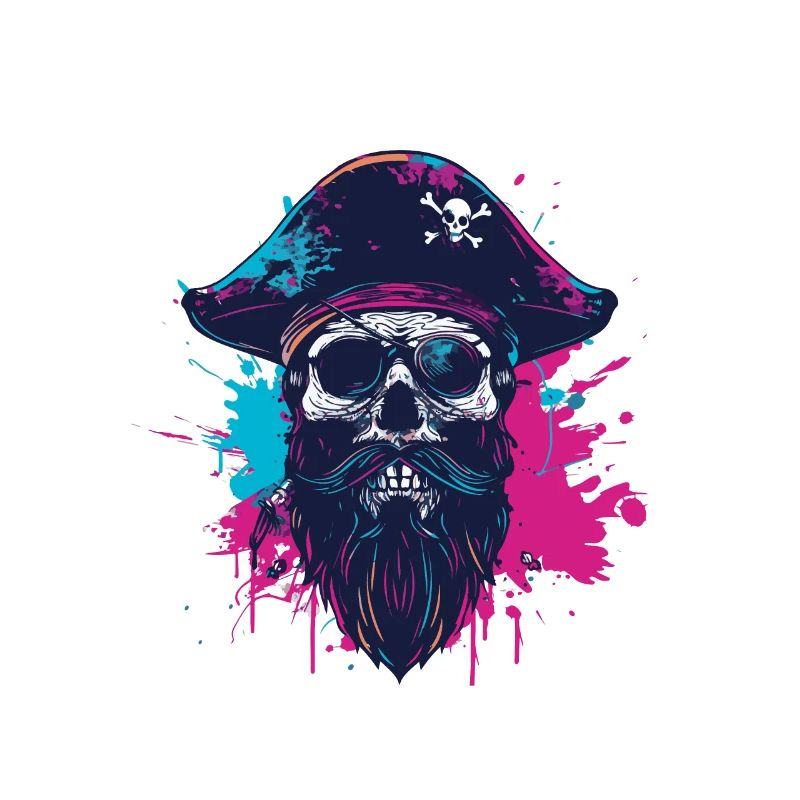 Pirate Skull Captain