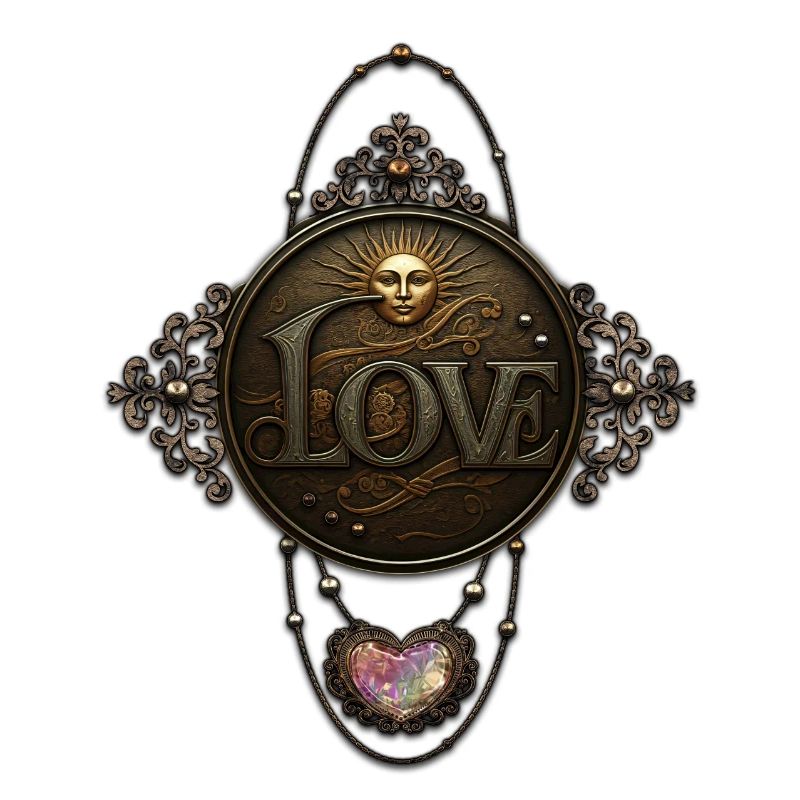 Das Emblem der Liebe.