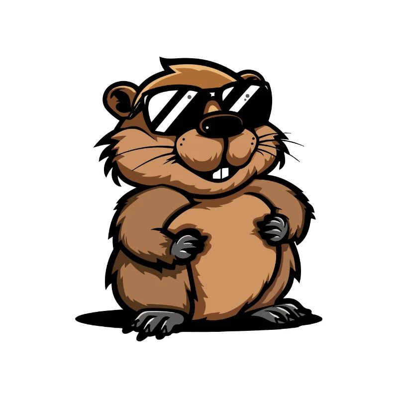 Castor Bande dessinée Cool
