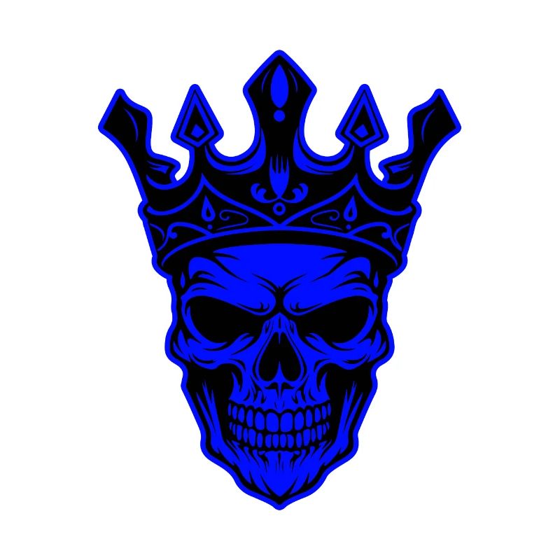 Skull King Crown Skeleton