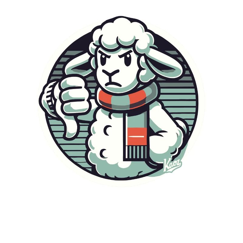 Thumbs down from the lousy mood sheep