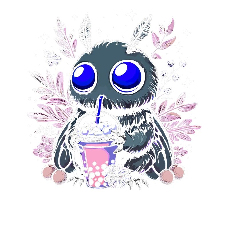 Mothman Bubble Tea