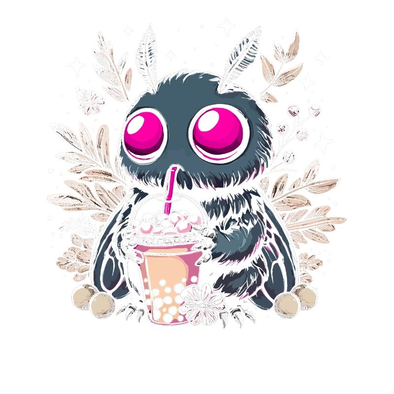 Mothman Bubble Tea