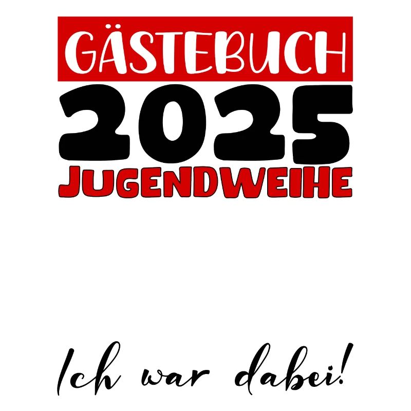 Jugendweihe 2025 Gästebuch Geschenk Mädchen Jungen