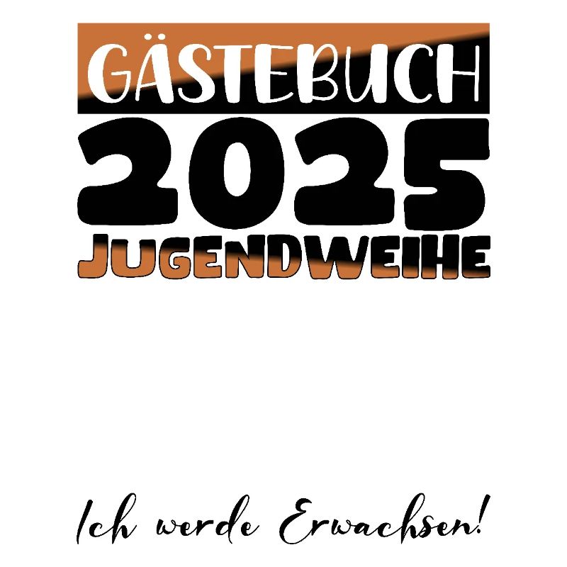 Jugendweihe 2025 Gästebuch Geschenk Mädchen Jungen
