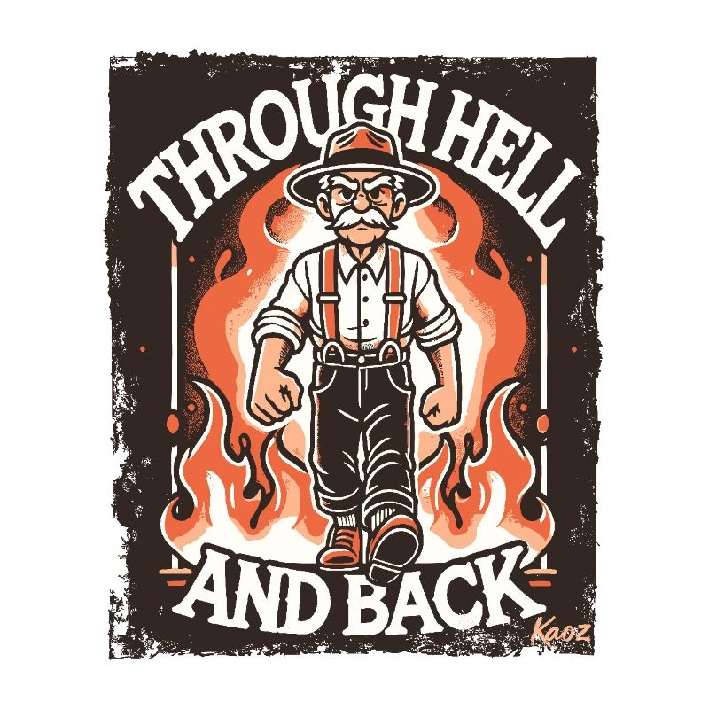 Old guy goes through hell and back