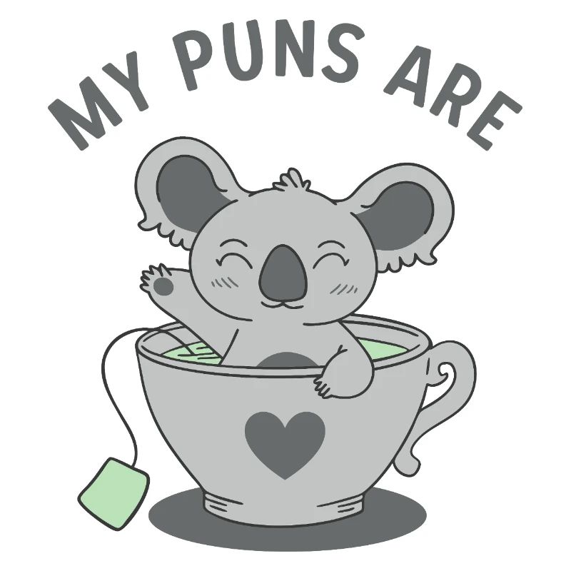 Koala Tea Puns