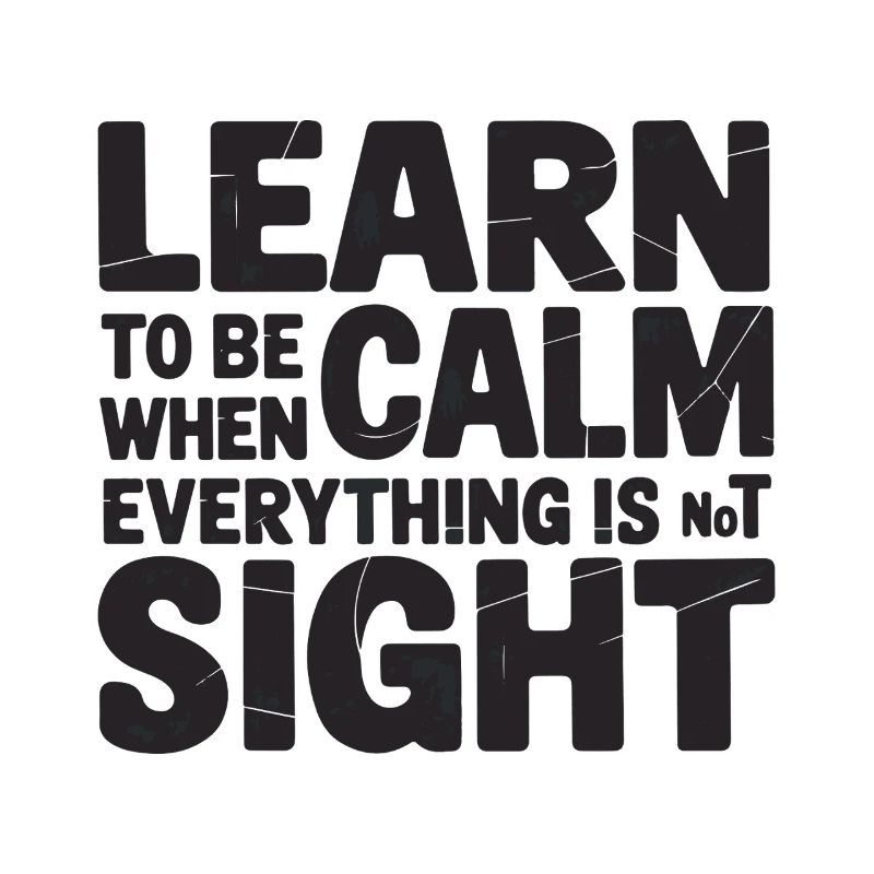COOL TSHIRT, LEARN CALM