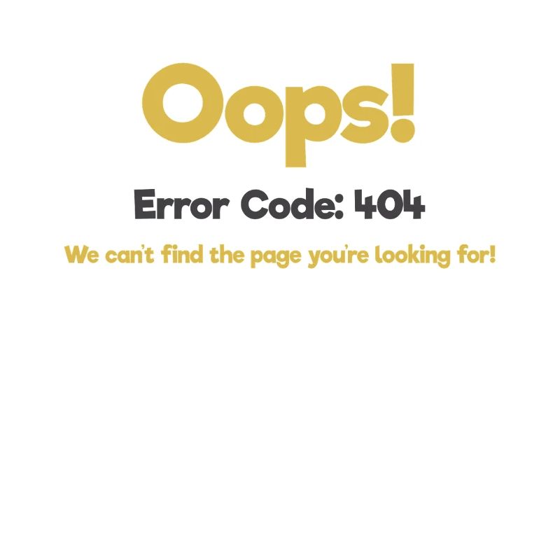 Lustiges 404-Fehlerseiten-Design Funny 404 Error