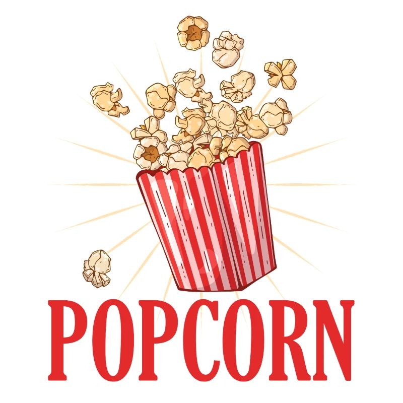 Popcorn Carnival Gift Idea Funny