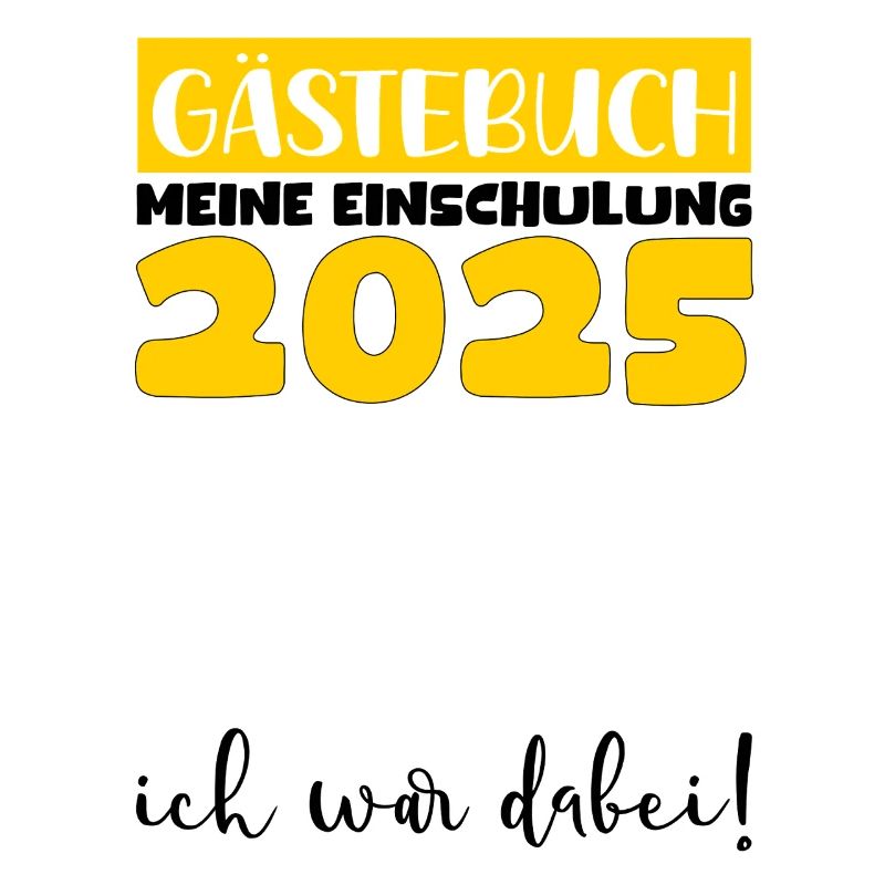 Gästebuch Einschulung 2025 Junge Mädchen Schulkind