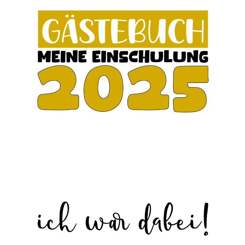 Gästebuch Einschulung 2025 Junge Mädchen Schulkind