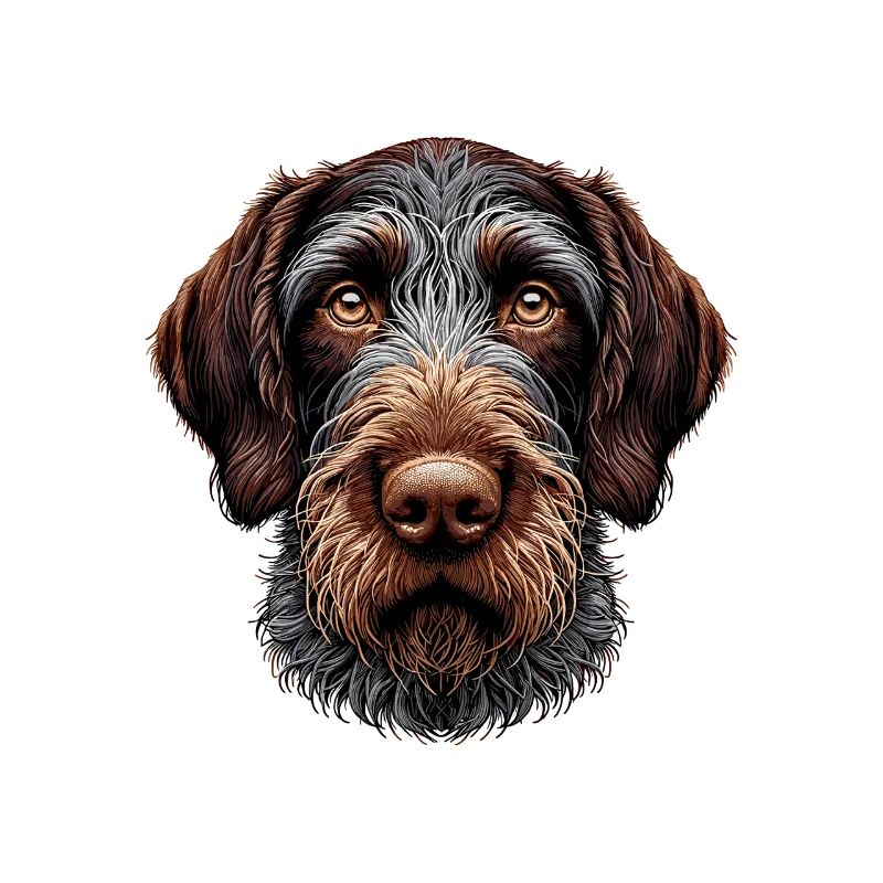 Dog Face - German Wirehaired