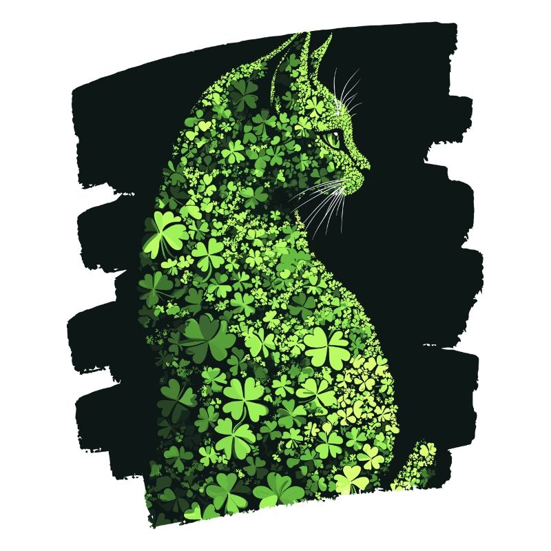St. Patrick's Day Cat