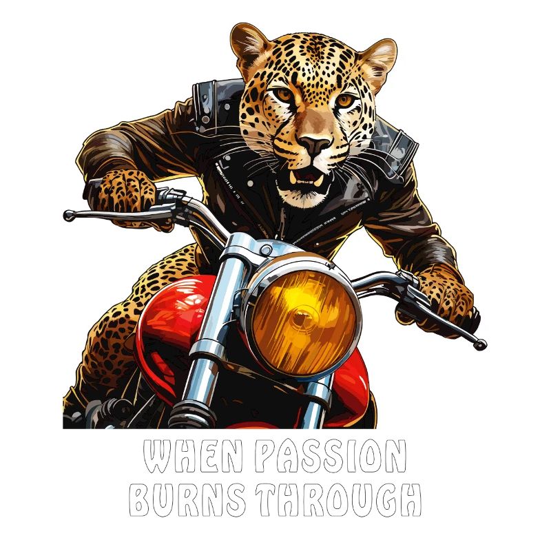 MOTORCYCLE WHEN PASSION BURNS THROUGH